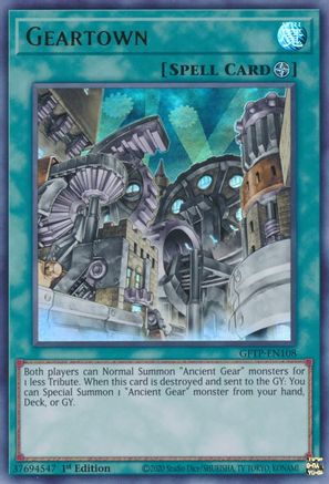 Geartown [GFTP-EN108] Ultra Rare - Trinity Hobby