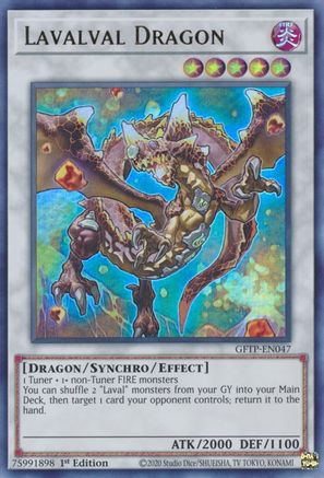 Lavalval Dragon [GFTP-EN047] Ultra Rare - Trinity Hobby
