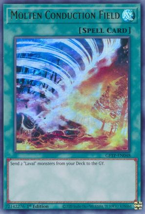 Molten Conduction Field [GFTP-EN048] Ultra Rare - Trinity Hobby