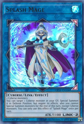 Splash Mage [GFTP-EN106] Ultra Rare - Trinity Hobby
