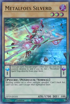 Metalfoes Silverd [GFTP-EN101] Ultra Rare - Trinity Hobby
