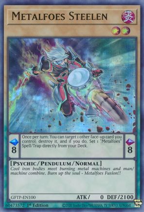 Metalfoes Steelen [GFTP-EN100] Ultra Rare - Trinity Hobby
