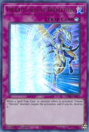 Hieratic Seal of Reflection [GFTP-EN057] Ultra Rare - Trinity Hobby