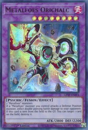 Metalfoes Orichalc [GFTP-EN094] Ultra Rare - Trinity Hobby