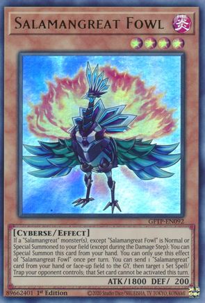 Salamangreat Fowl [GFTP-EN092] Ultra Rare - Trinity Hobby