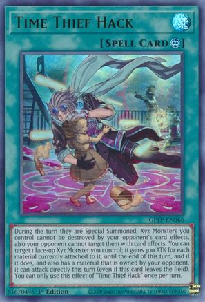 Time Thief Hack [GFTP-EN066] Ultra Rare - Trinity Hobby