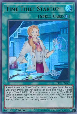 Time Thief Startup [GFTP-EN067] Ultra Rare - Trinity Hobby