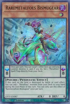 Raremetalfoes Bismugear [GFTP-EN087] Ultra Rare - Trinity Hobby
