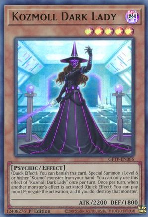 Kozmoll Dark Lady [GFTP-EN086] Ultra Rare - Trinity Hobby