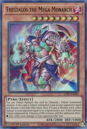Thestalos the Mega Monarch [GFTP-EN082] Ultra Rare - Trinity Hobby