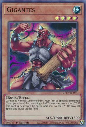 Gigantes [GFTP-EN074] Ultra Rare - Trinity Hobby