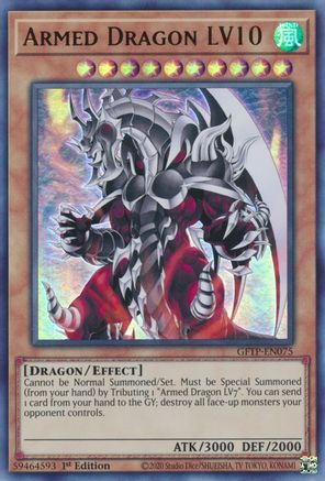 Armed Dragon LV10 [GFTP-EN075] Ultra Rare - Trinity Hobby