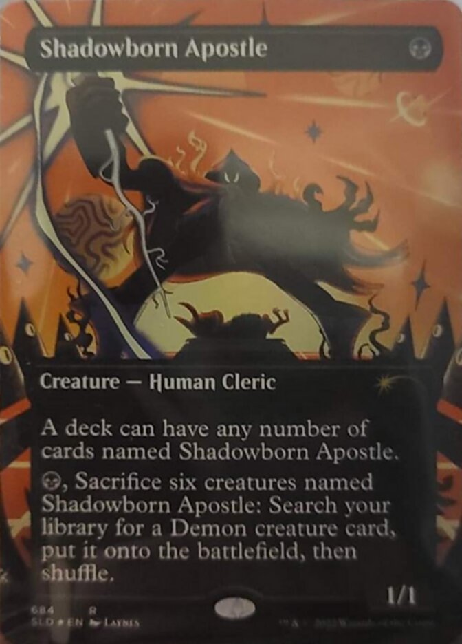 Shadowborn Apostle (Borderless) (684) [Secret Lair Drop Promos] - Trinity Hobby