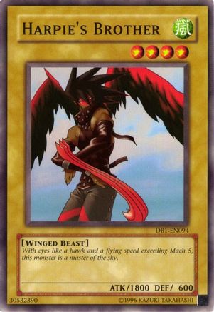 Harpie's Brother [DB1-EN094] Common - Trinity Hobby