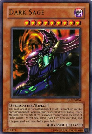 Dark Sage [DB1-EN096] Ultra Rare - Trinity Hobby