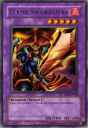 Flame Swordsman [DB1-EN100] Rare - Trinity Hobby