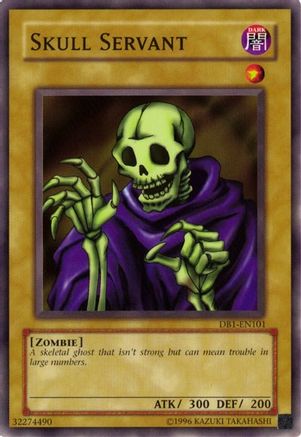 Skull Servant [DB1-EN101] Common - Trinity Hobby