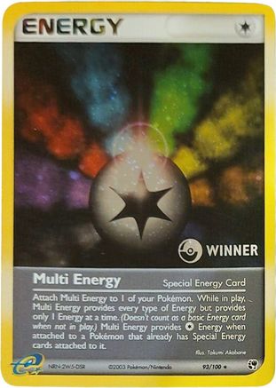 Multi Energy (93/100) (Winner League Promo) [EX: Sandstorm] - Trinity Hobby