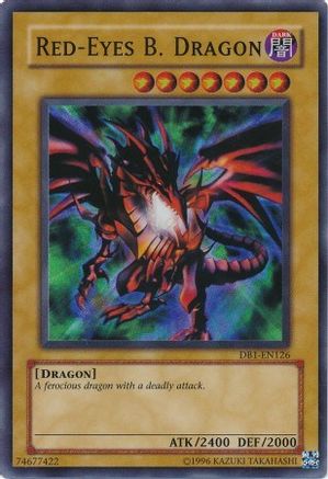 Red-Eyes B. Dragon [DB1-EN126] Super Rare - Trinity Hobby