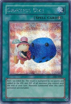 Graceful Dice [TSC-E002] Secret Rare - Trinity Hobby