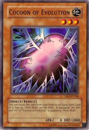Cocoon of Evolution [DB1-EN148] Common - Trinity Hobby