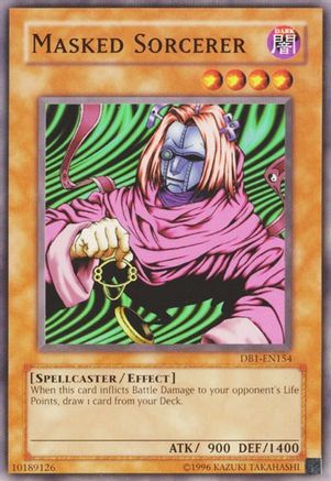 Masked Sorcerer [DB1-EN154] Common - Trinity Hobby