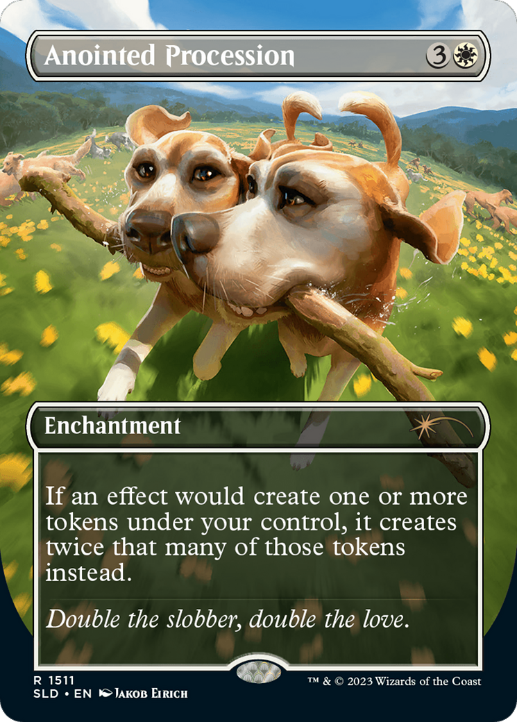 Anointed Procession // Anointed Procession [Secret Lair Commander Deck: Raining Cats and Dogs] - Trinity Hobby