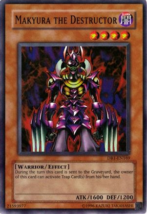 Makyura the Destructor [DB1-EN169] Super Rare - Trinity Hobby