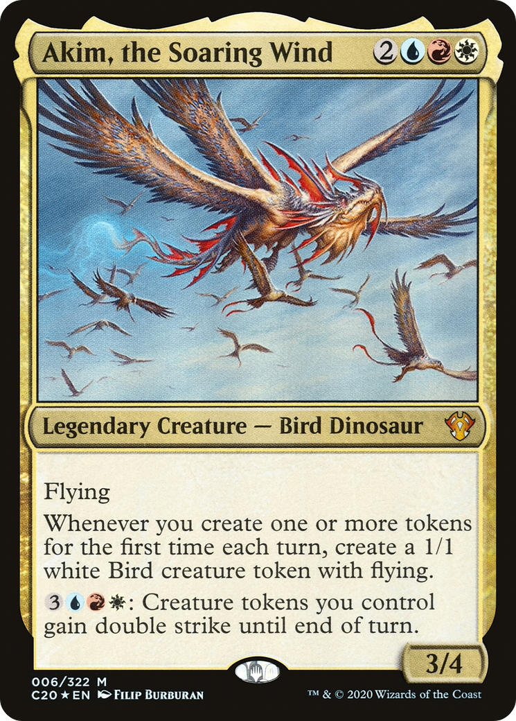 Akim, the Soaring Wind [Commander 2020] - Trinity Hobby