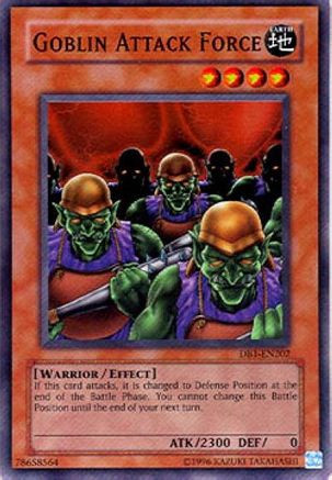 Goblin Attack Force [DB1-EN202] Super Rare - Trinity Hobby