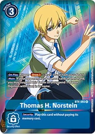 Thomas H. Norstein [BT4-093] (Buy-A-Box Promo) [Great Legend Promos] - Trinity Hobby