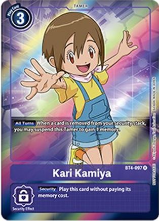 Kari Kamiya [BT4-097] (Buy-A-Box Promo) [Great Legend Promos] - Trinity Hobby