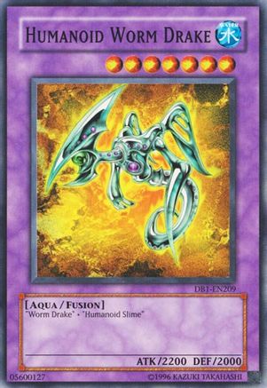 Humanoid Worm Drake [DB1-EN209] Common - Trinity Hobby