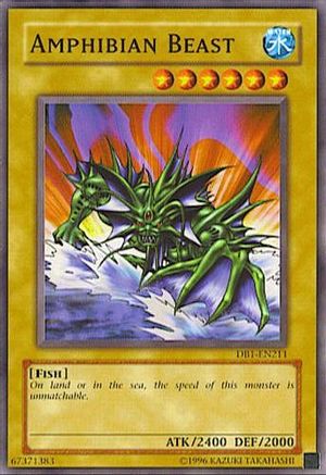 Amphibian Beast [DB1-EN211] Common - Trinity Hobby