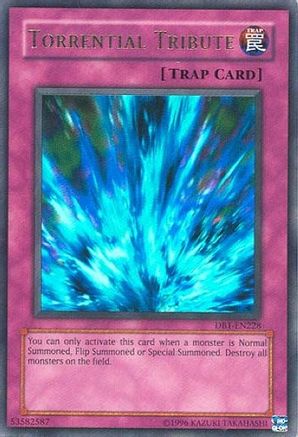 Torrential Tribute [DB1-EN228] Ultra Rare - Trinity Hobby