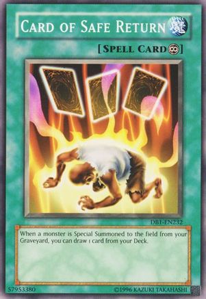 Card of Safe Return [DB1-EN232] Common - Trinity Hobby