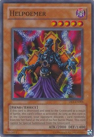 Helpoemer [DR1-EN006] - Dark Revelation Volume 1 Unlimited - Super Rare - Trinity Hobby