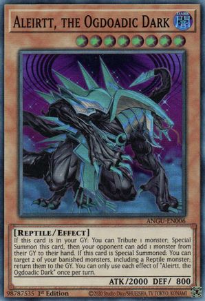 Aleirtt, the Ogdoadic Dark (Super Rare) [ANGU-EN006] Super Rare - Trinity Hobby
