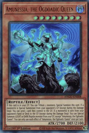 Amunessia, the Ogdoadic Queen (Ultra Rare) [ANGU-EN008] Ultra Rare - Trinity Hobby