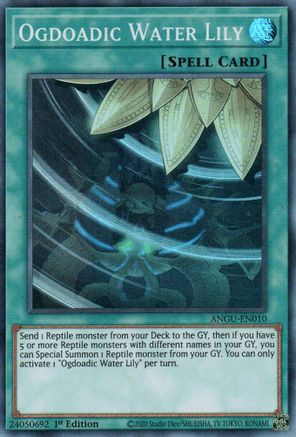 Ogdoadic Water Lily (Super Rare) [ANGU-EN010] Super Rare - Trinity Hobby