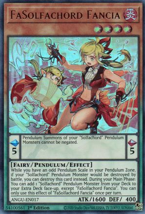 FaSolfachord Fancia (Ultra Rare) [ANGU-EN017] Ultra Rare - Trinity Hobby