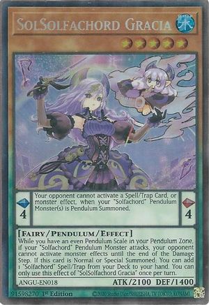 SolSolfachord Gracia (Collector's Rare) [ANGU-EN018] Collector's Rare - Trinity Hobby