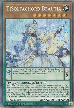 TiSolfachord Beautia (Collector's Rare) [ANGU-EN020] Collector's Rare - Trinity Hobby