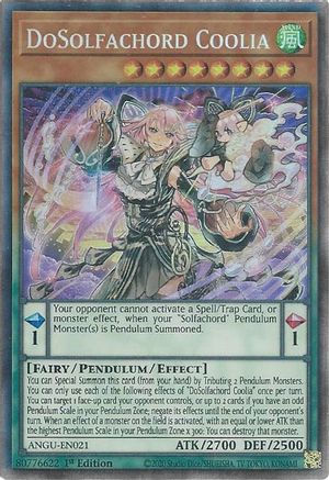 DoSolfachord Coolia (Collector's Rare) [ANGU-EN021] Collector's Rare - Trinity Hobby