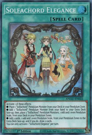 Solfachord Elegance (Super Rare) [ANGU-EN022] Super Rare - Trinity Hobby