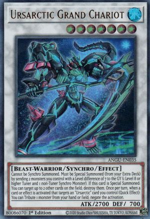 Ursarctic Grand Chariot (Ultra Rare) [ANGU-EN035] Ultra Rare - Trinity Hobby