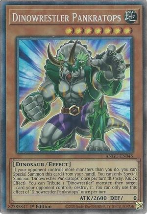 Dinowrestler Pankratops (Collector's Rare) [ANGU-EN046] Collector's Rare - Trinity Hobby