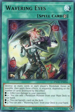 Wavering Eyes (Rare) [ANGU-EN056] Rare - Trinity Hobby