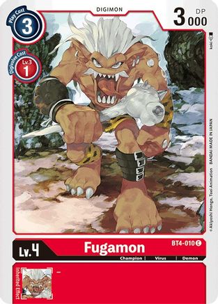 Fugamon [BT4-010] [Great Legend] - Trinity Hobby