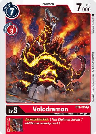 Volcdramon [BT4-015] [Great Legend] - Trinity Hobby